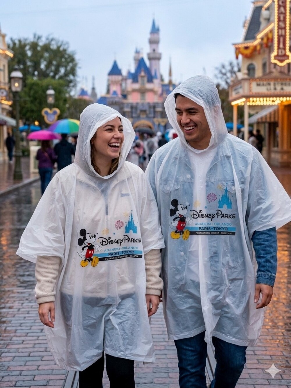2 Pack Disney Parks Mickey Classic Poncho